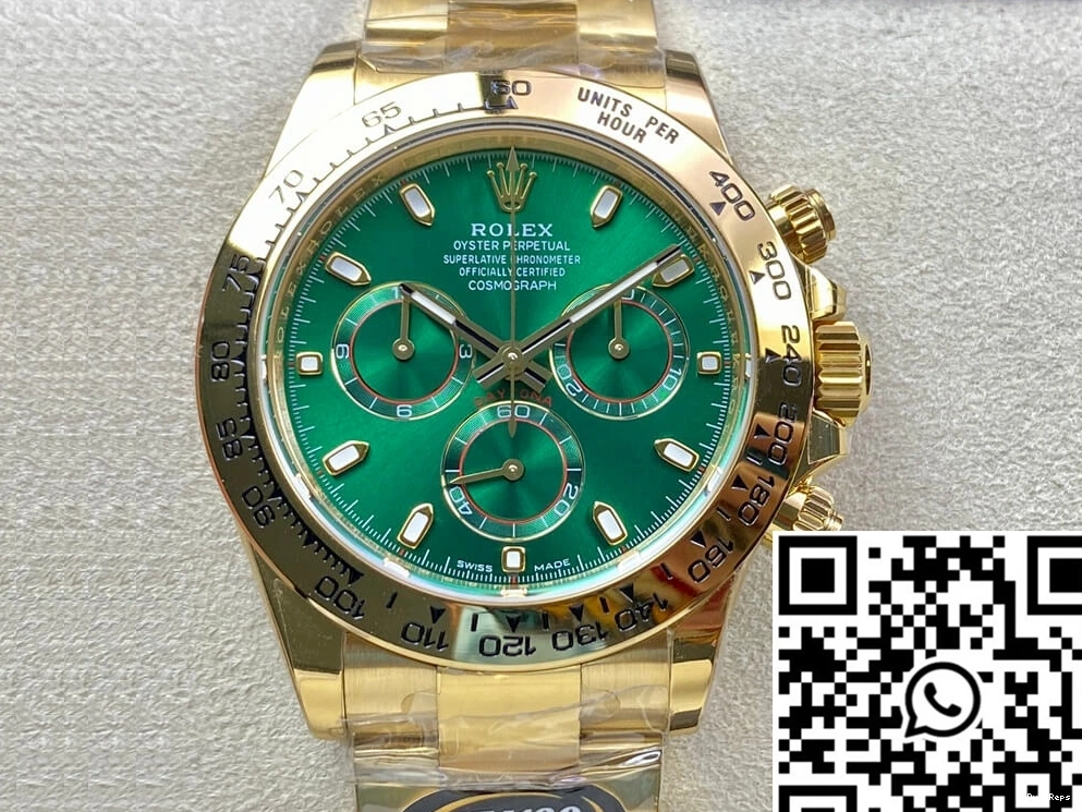 Dial Green BT M116508-0013 Factory Rolex Yellow Gold Daytona 0216